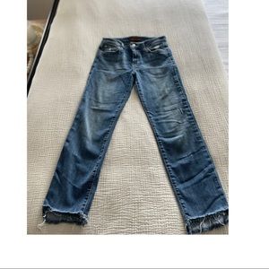 Joes Step Hem Cigarette Cropped Straight